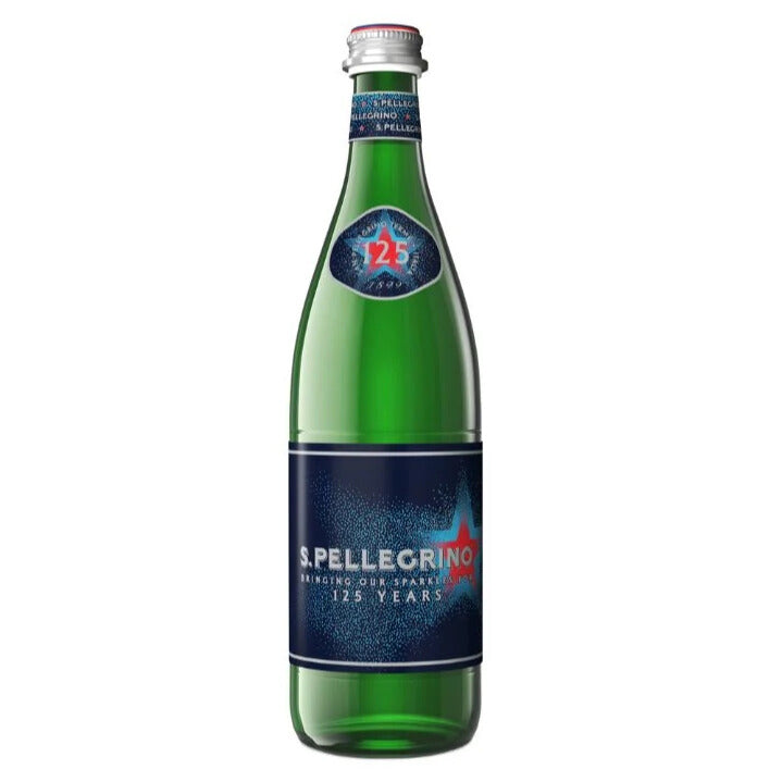 San Pellegrino Vidrio Gasificada Edición 125° Aniversario 750ML x15 Unidades