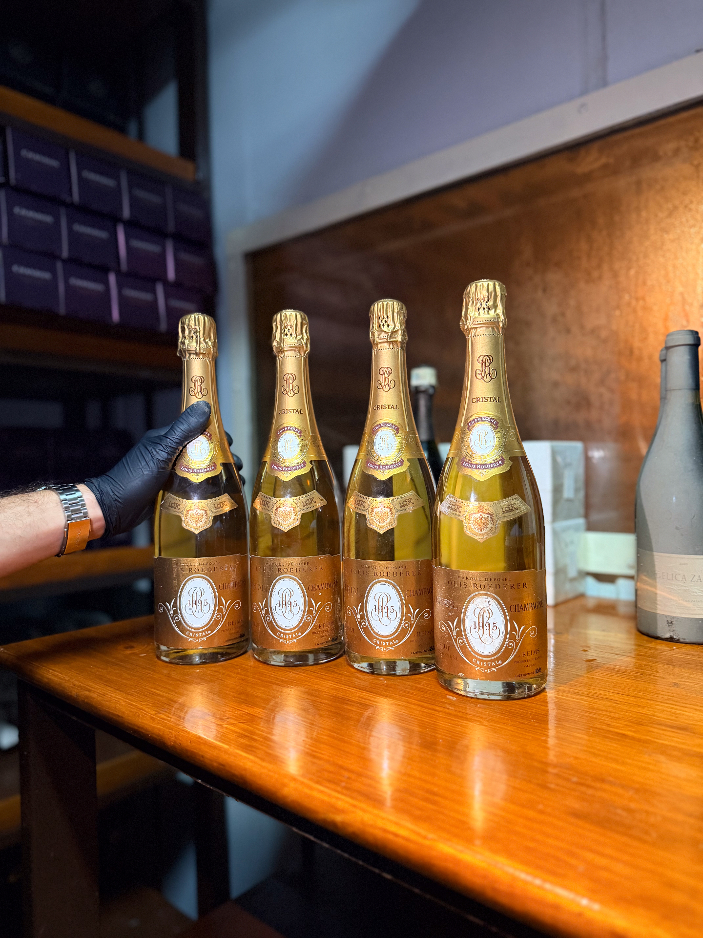 Cava de vinos Retrogusto climatizada con sistema de temperatura y humedad controlada