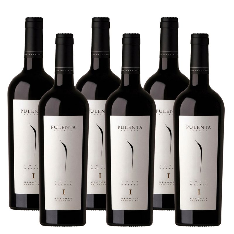 Caja x6 Pulenta Estate Malbec 750cc