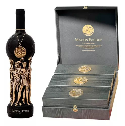 Maison Pouget Corte Oro (750ml X3) Estuchon Lujo 2019