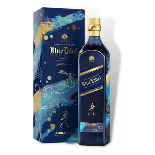 Johnnie Walker Blue Label edicion Angel Chen 750cc