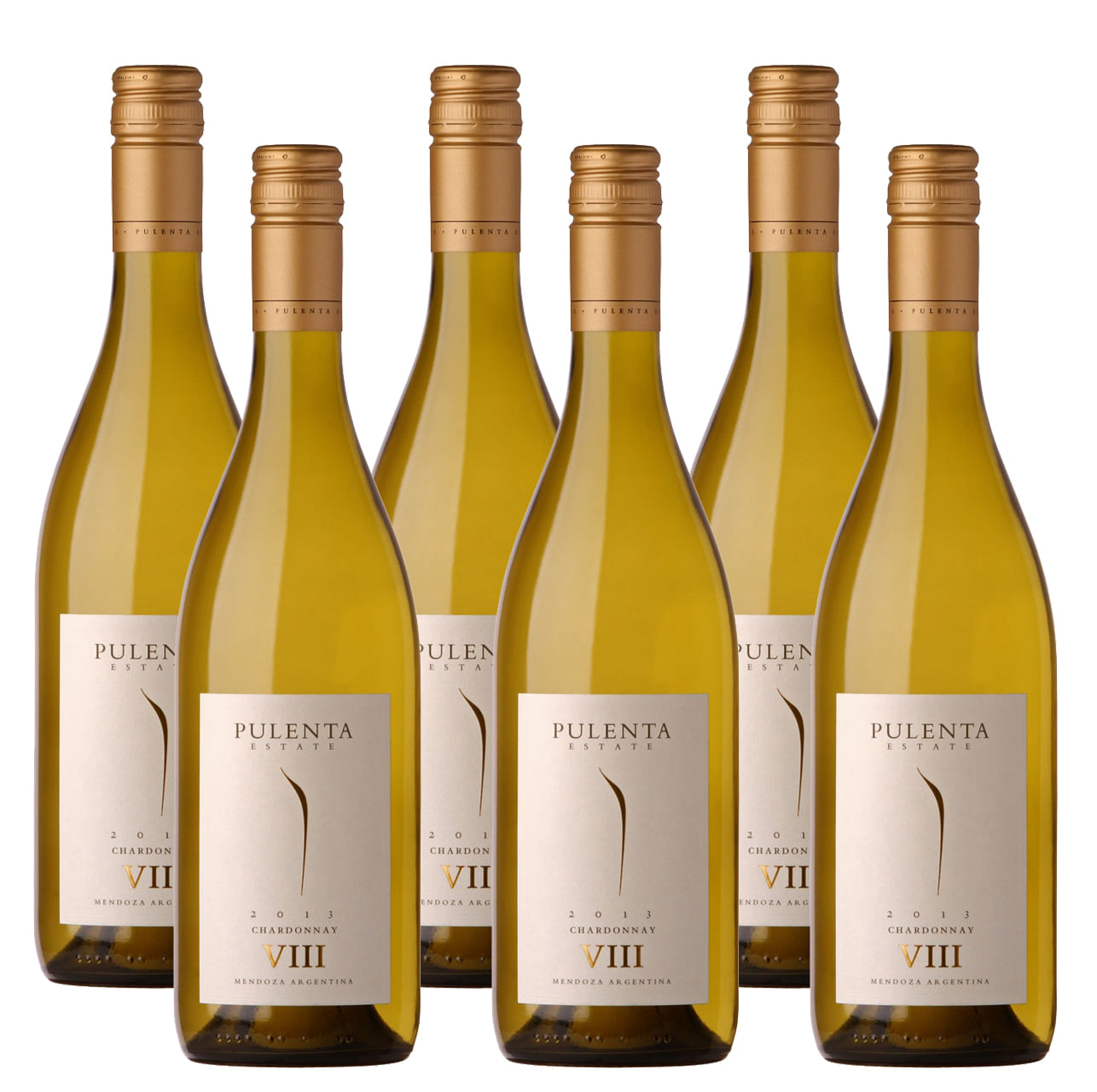 Caja x6 Pulenta Estate Chardonnay 750cc