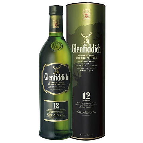 Glenfiddich 12 YO 750cc