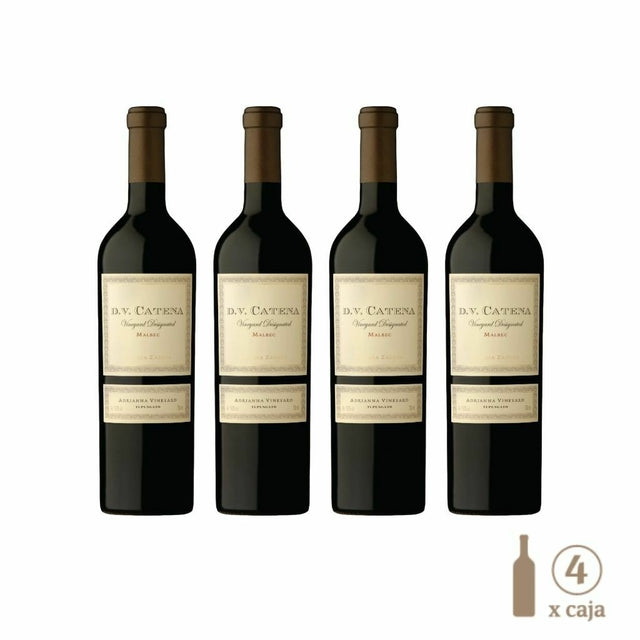 Caja x4 Dv Adrianna Malbec 750cc 2005