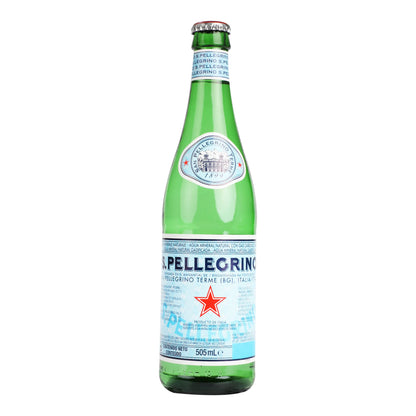 San Pellegrino Vidrio Gasificada 505ML x24 Unidades